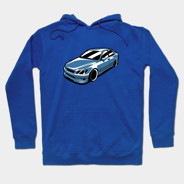 Blue IS200 IS300 Altezza JDM Hoodie by KaroCars